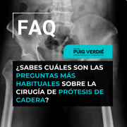 Preguntas frecuentes sobre la cirugía de prótesis de cadera por el Dr. Lluís Puig Verdié traumatólogo experto
